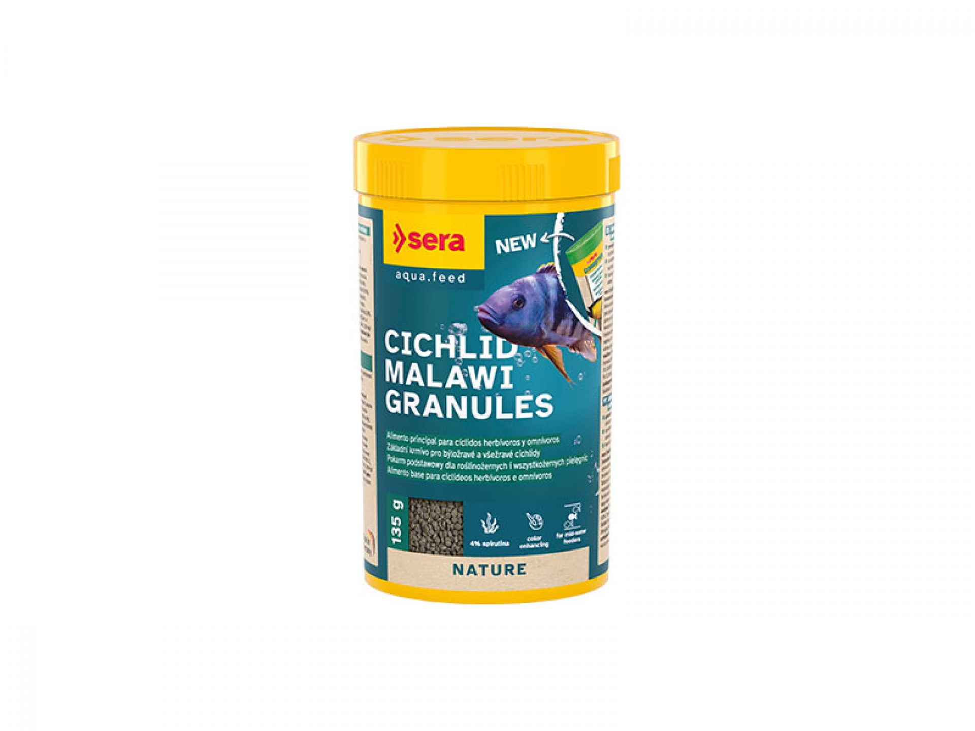 Alimento Ciclideo Malawi Granulado 250 ML SERA