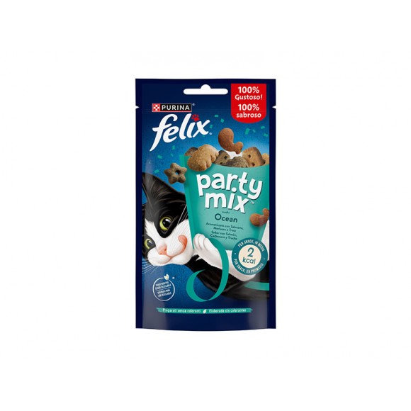 Snack Para Gato Tira Ocean Mix 60 G FELIX