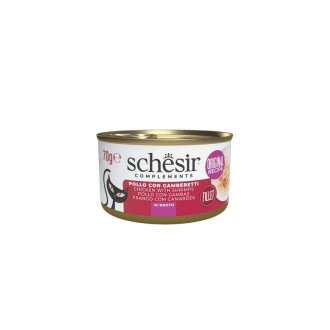 Alimento H�mido  Gato Frango/Gambas 70 G SCHESIR
