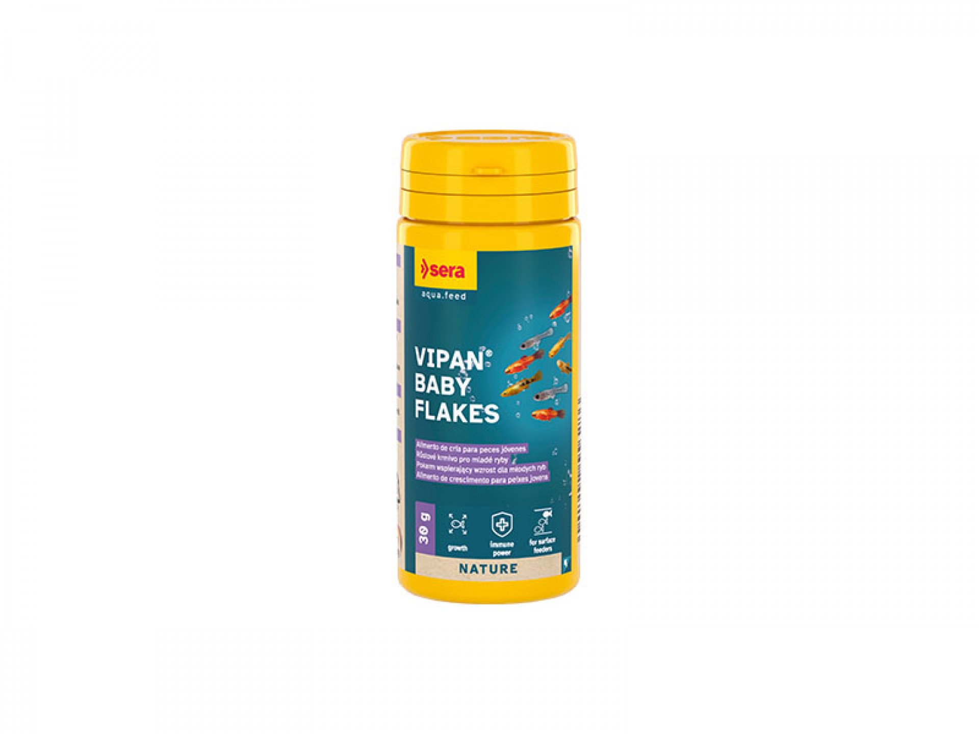 Alimento Para Peixes Alevins Vipan Baby 50 ML SERA