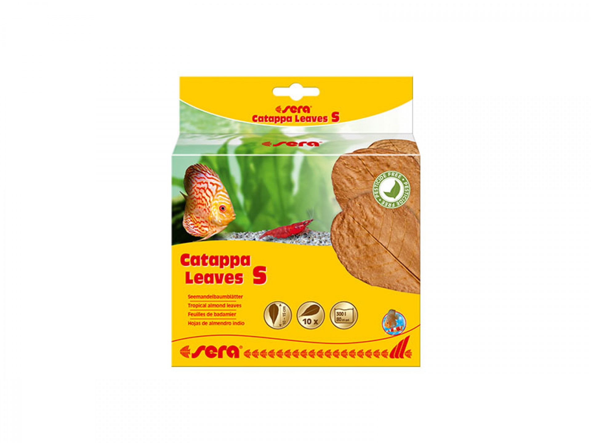 Folhas Catappa S Para Aquário SERA