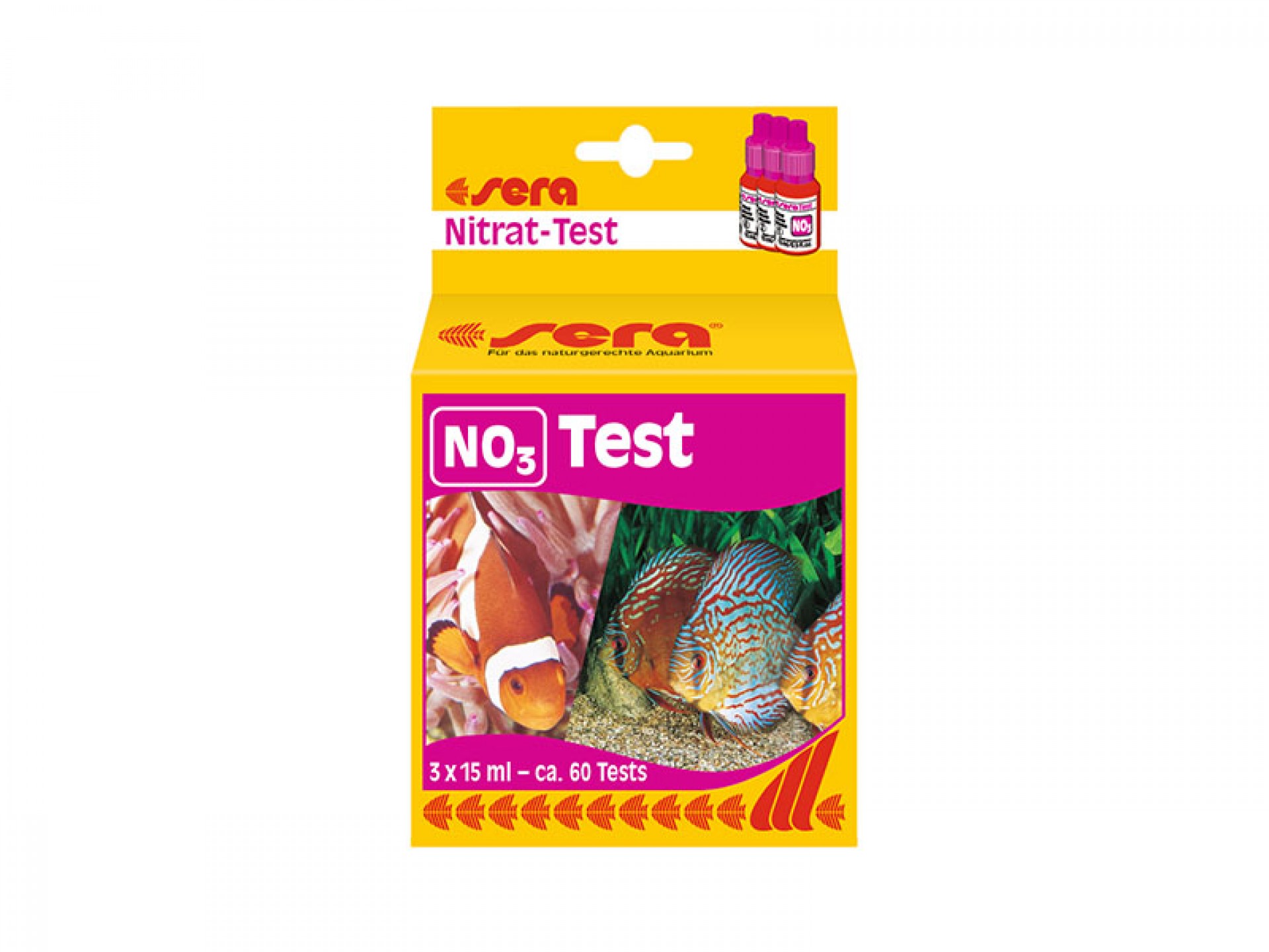 Teste Aquário Nitratos NO3 SERA