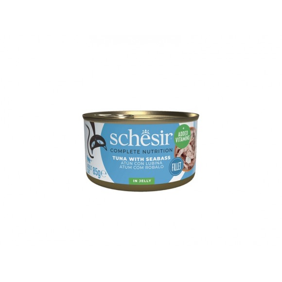 Alimento H�mido Para Gato Atum/Robalo 85 G SCHESIR