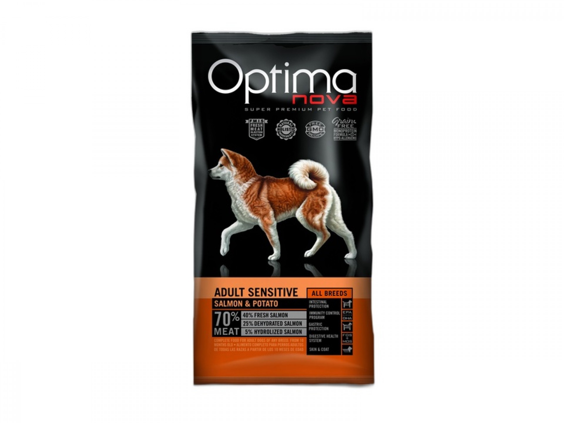 Alim Sc Cão Adult All Breeds Sensi 2 KG OPTIMANOVA