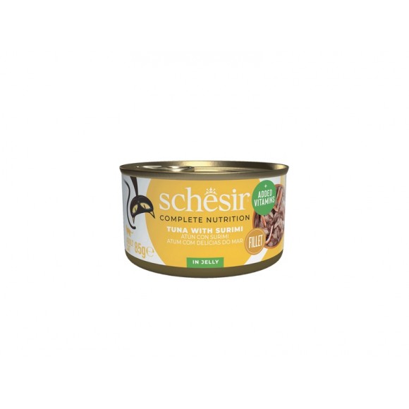 Alimento H�mido Gato Atum E Surimi 85 G SCHESIR