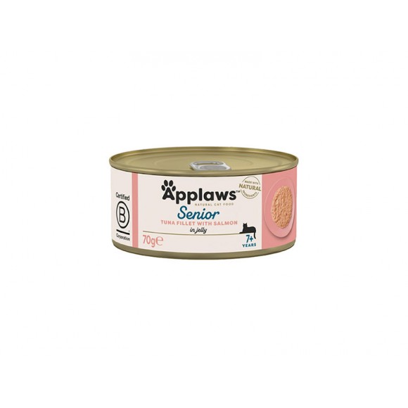 Alimento Húmido Para Gato Atum/Salmão 70 G APPLAWS Alimento Húmido Para Gato Atum/Salmão 70 G APPLAWS