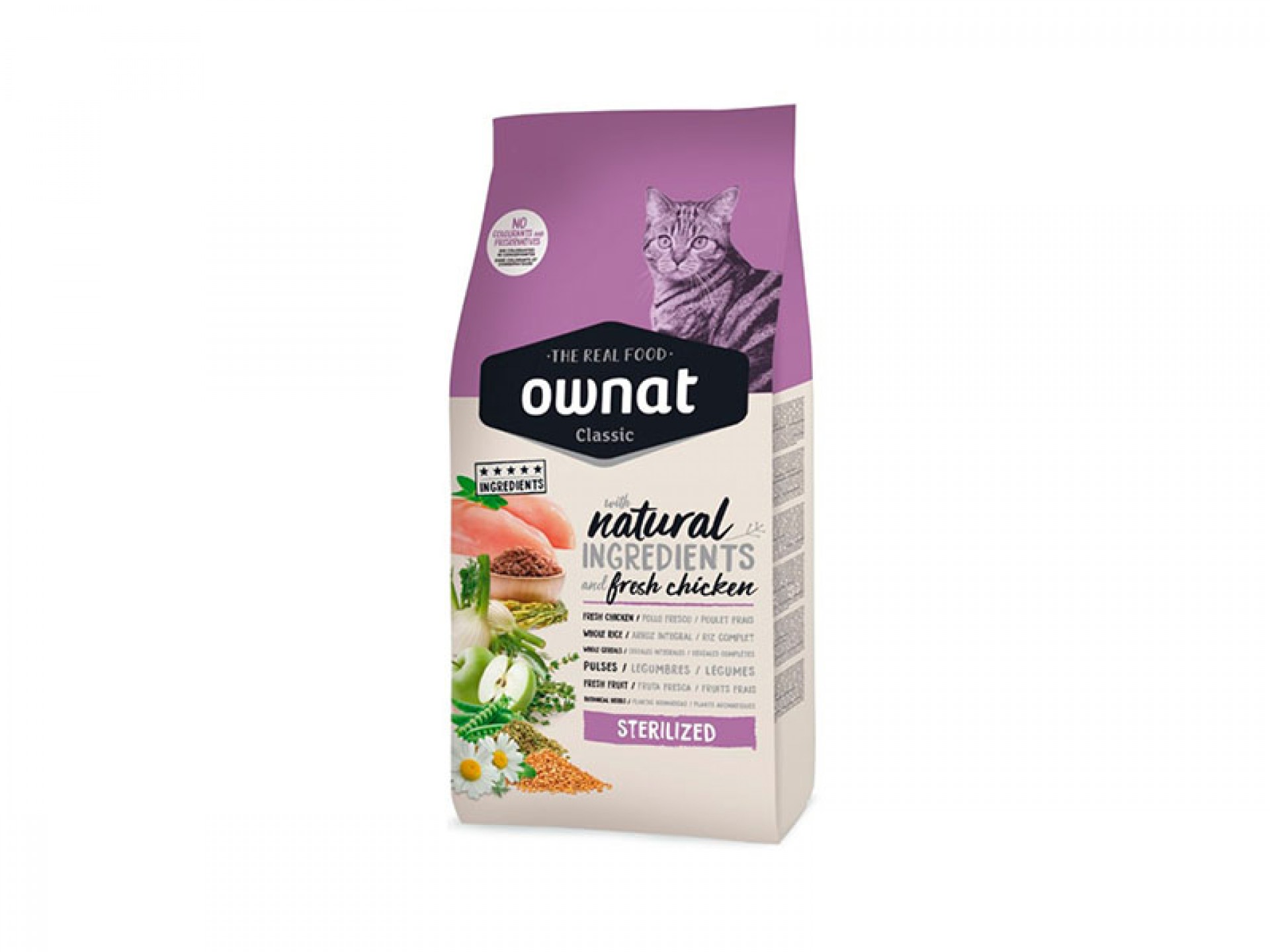 Alimento Gato Esterilizado Classic 1,5 KG OWNAT