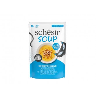 Alimento Húmido Para Gato Atum E Lulas 40 G SCHESI Alimento Húmido Para Gato Atum E Lulas 40 G SCHESI