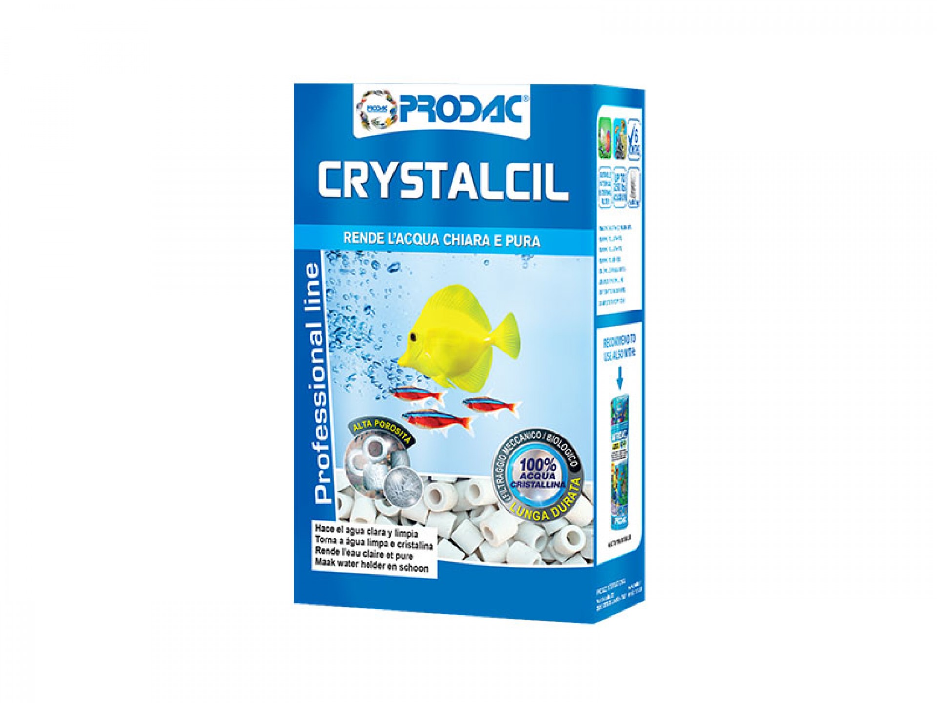 Ceramica Purosa Crystalcil Para Aquário 500 G PROD