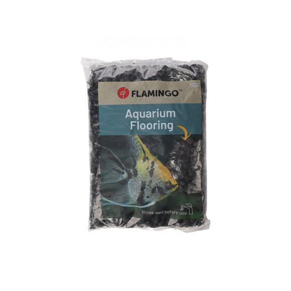 Are�o Aqu�rio Preto Brilhante 1Kg FLAMINGO