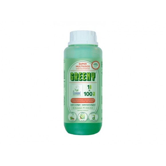 DETERGENTE MULTIUSOS ULTRA-CONCENTRADO GREENY 0,5 L
