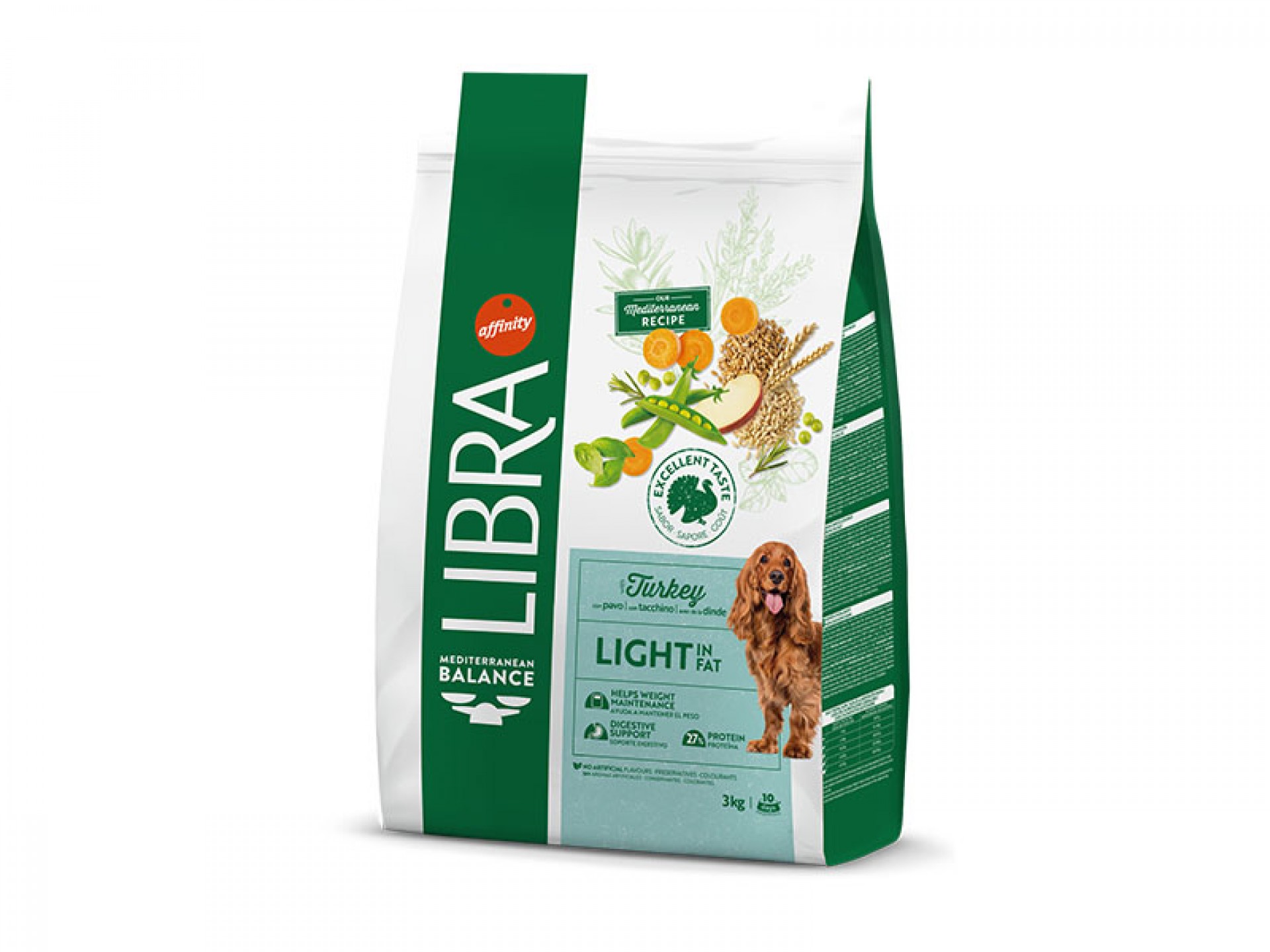 ALIMENTO SECO PARA CÃO ADULTO LIGHT PERÚ E CEREAIS