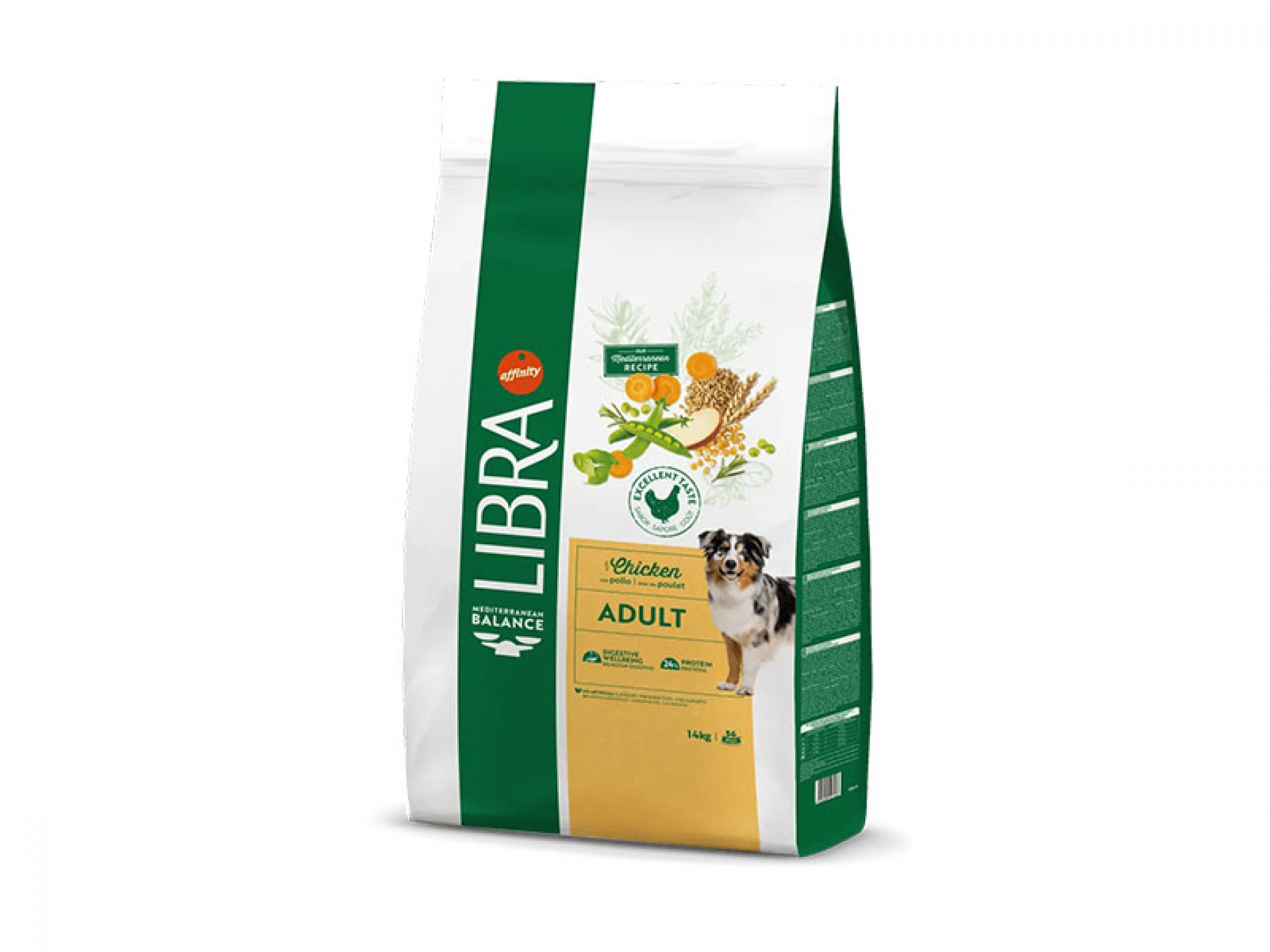 Alimento Seco Para Cão Adulto Frango 14 KG LIBRA