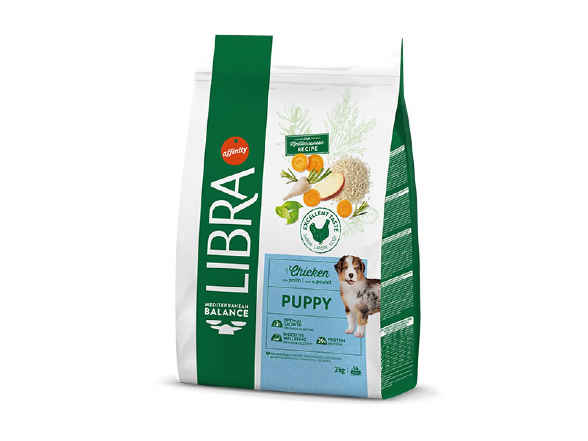 Alimento Seco Para Cachorro Frango 3 KG LIBRA