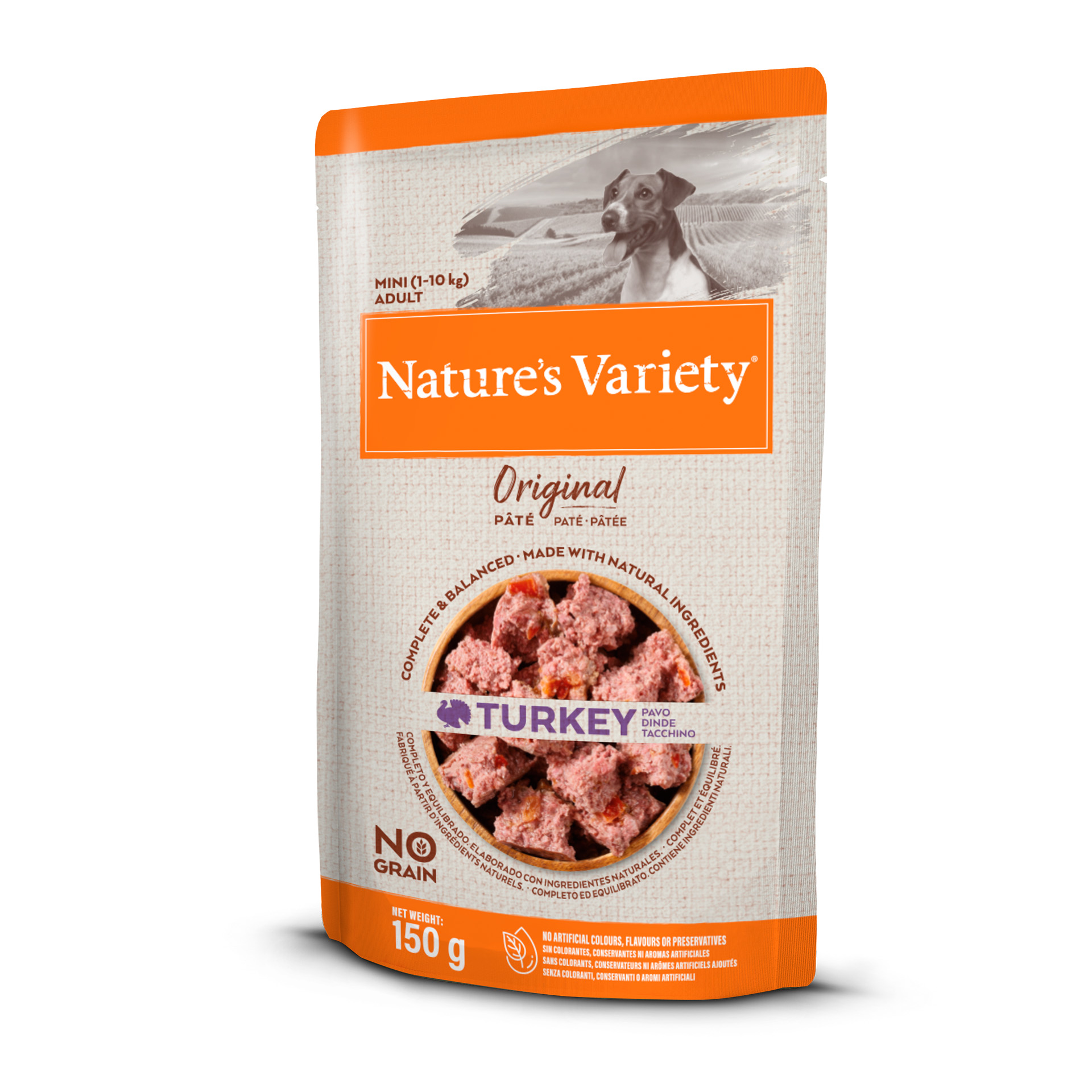 Alimento Húmido Cão Mini 150 G NATURES VARIETY