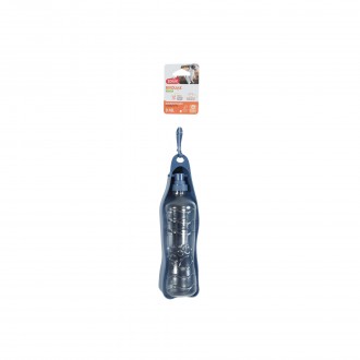 Garrafa Dobravel 450ML Azul BIVOUK