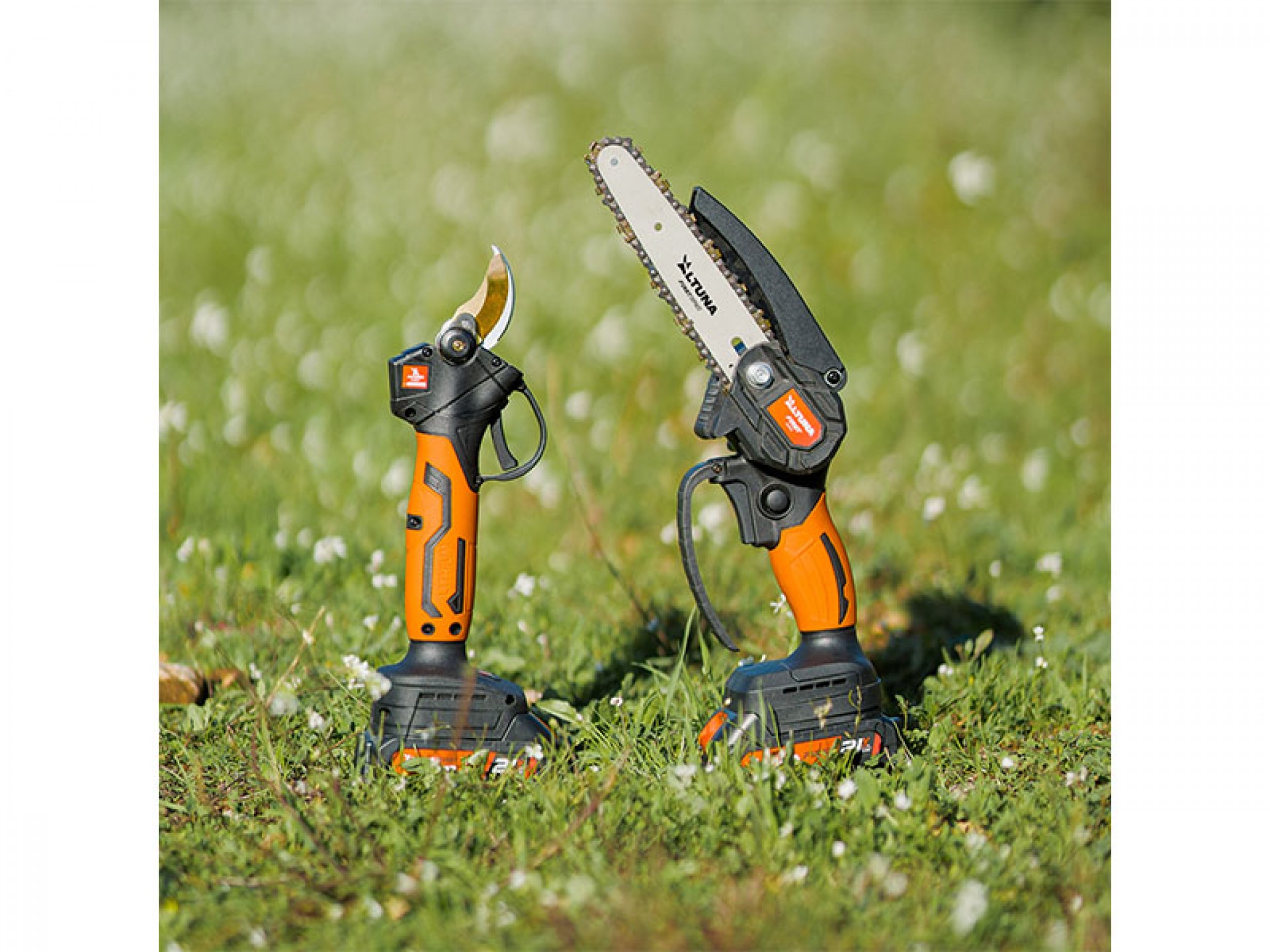 Kit Tesoura + Motoserra + Lanca A Bateria AFKIT ALTUNA