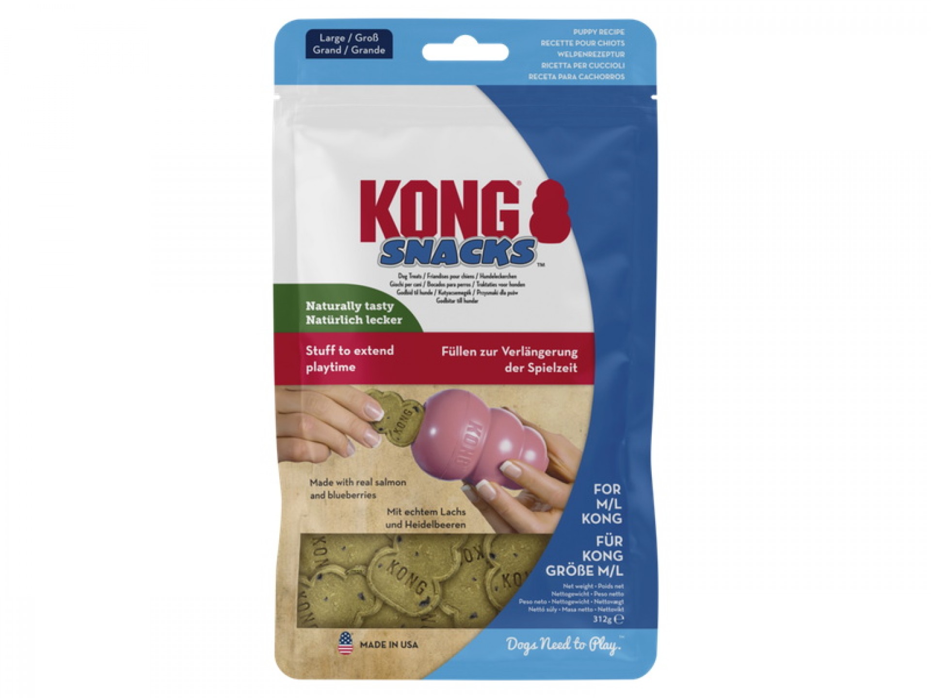 Snacks Para Brinquedo De Cão Puppy S KONG