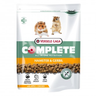 ALIMENTO BASE PARA HAMSTER E GERBOS 500 G