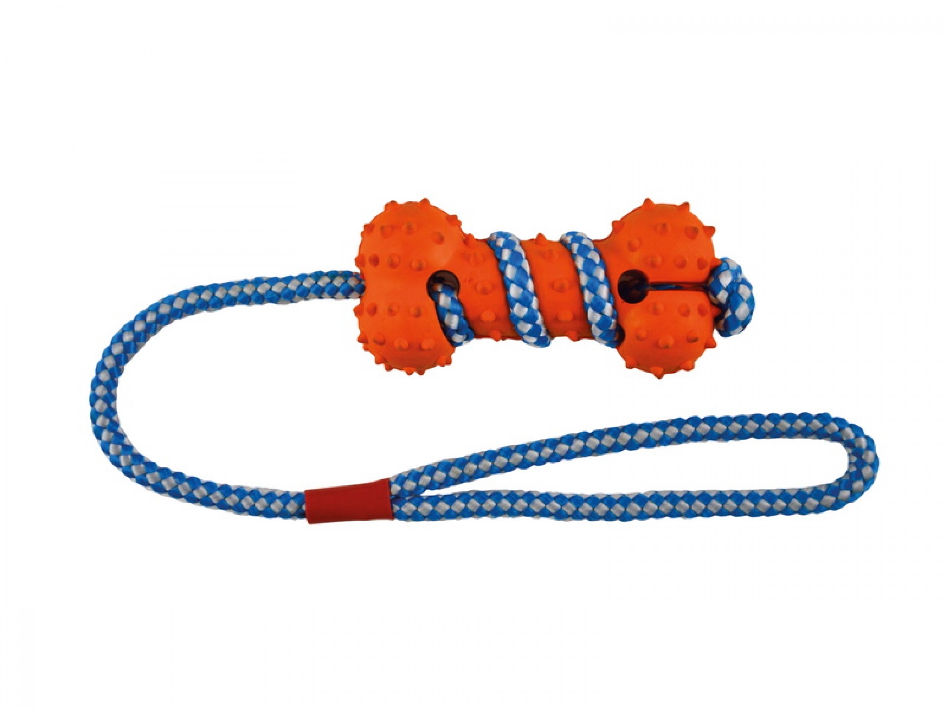 Brinquedo Para Cão Corda Com Osso Borracha 46 CM IMAC