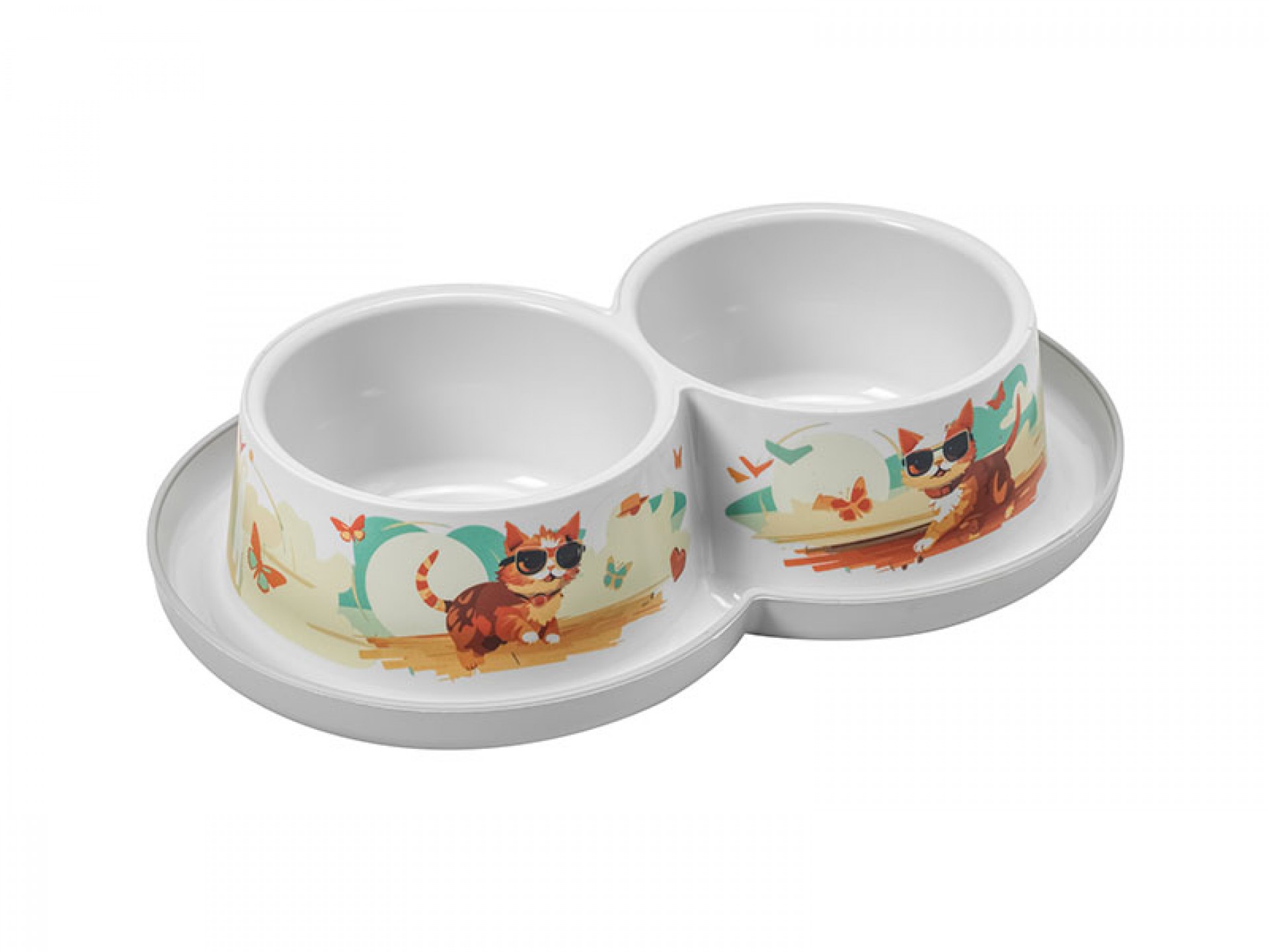 Comedouro Duplo Trendy Indy&Louise 2X350 ML MODERN