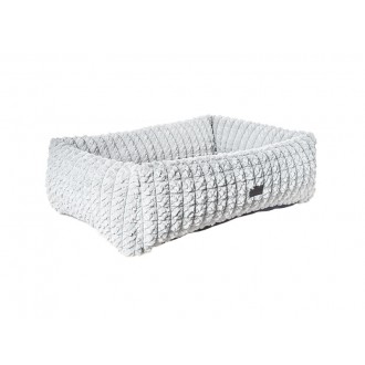 CAMA PARA CO GATO RAFFAELO S CINZA 62X44X20CM