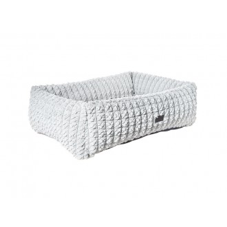 CAMA PARA CO GATO RAFFAELO M CINZA 80X57X23CM