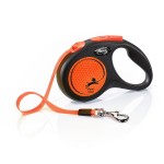Trela Para C�o Extens�vel Neon Laranja 5M M FLEXI