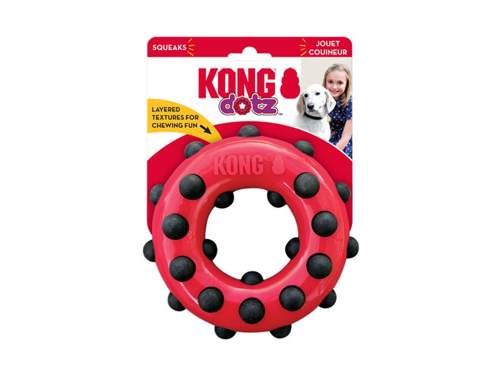Brinquedo Para Cão Argola Com Bolas S KONG