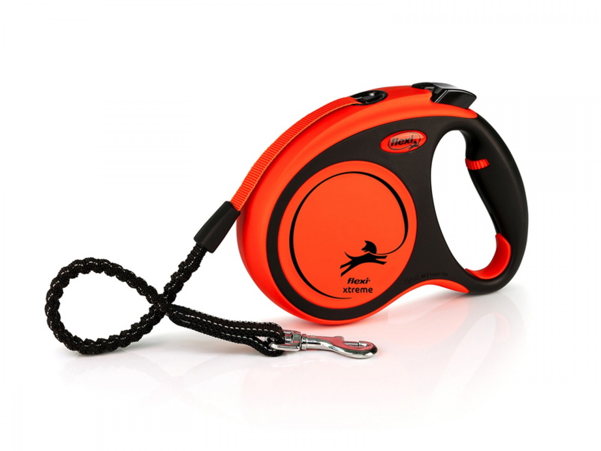 Trela Para Cão Extensível Xtreme Laranja 5M M FLEXI