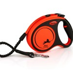 Trela Para C�o Extens�vel Xtreme Laranja 5M M FLEXI