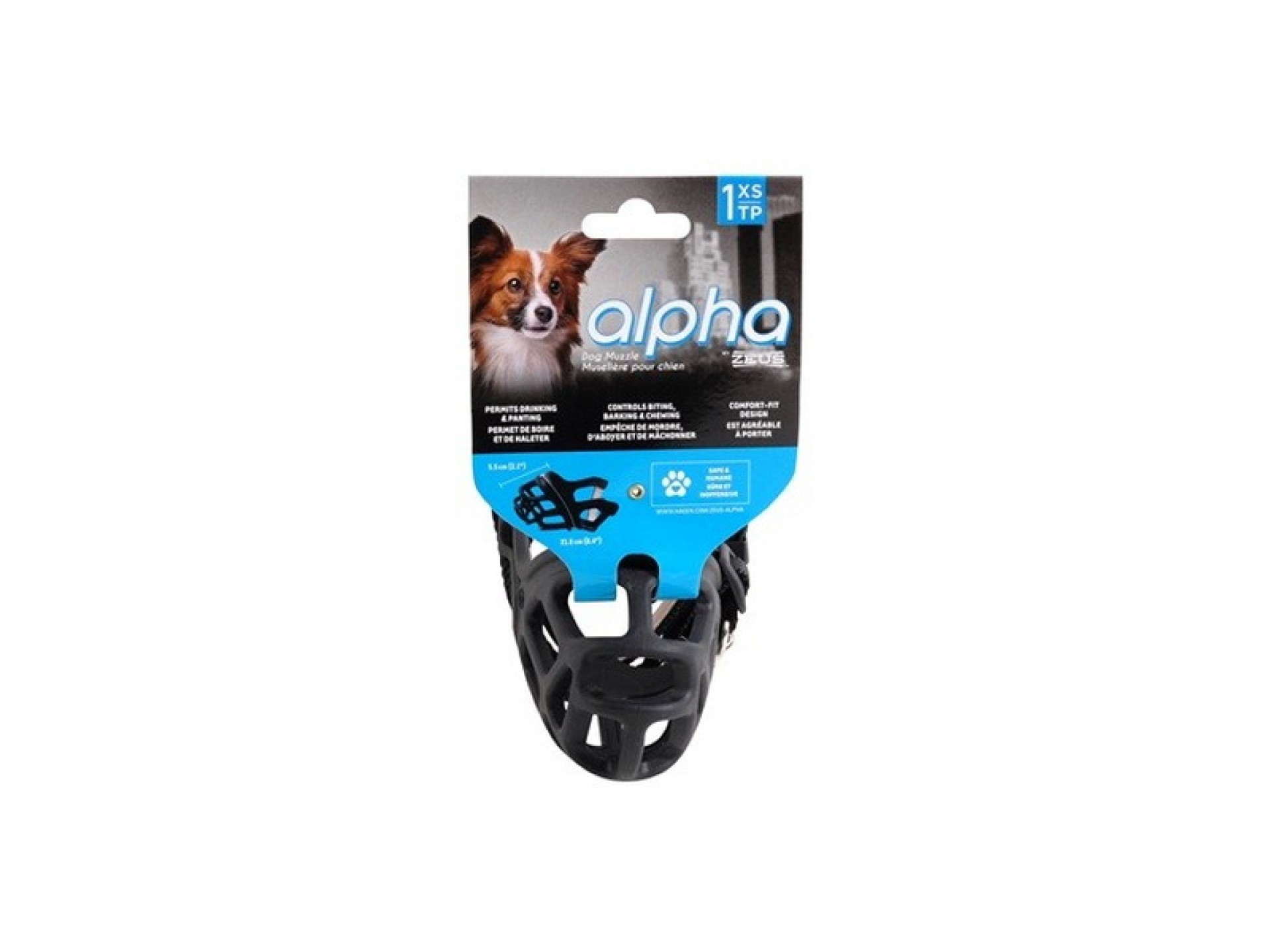 Açaime Para Cão Alpha XS ZEUS