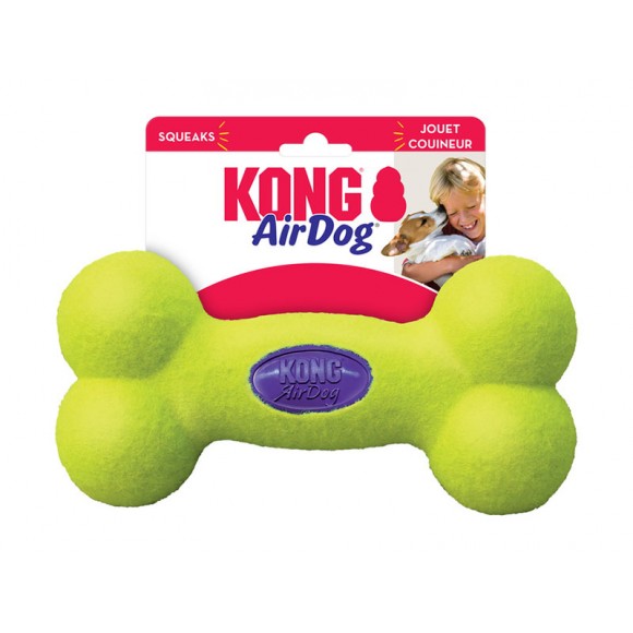 Brinquedo Para C�o Airdog Osso Com Apito L KONG
