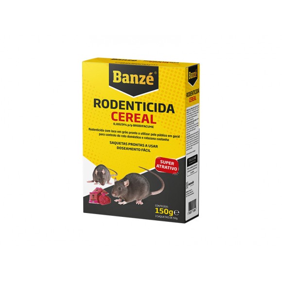 RATICIDA CEREAL BRODIFACUME 150 GR BANZ�