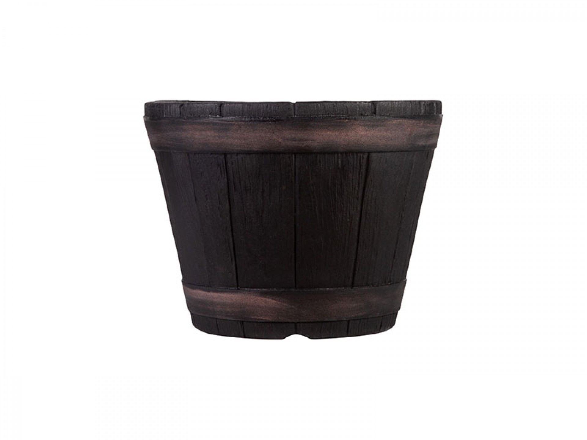 Vaso Barril Imitar Madeira 38CM STRATA