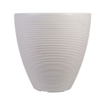 Vaso Valencia Cinza 40X40CM STRATA