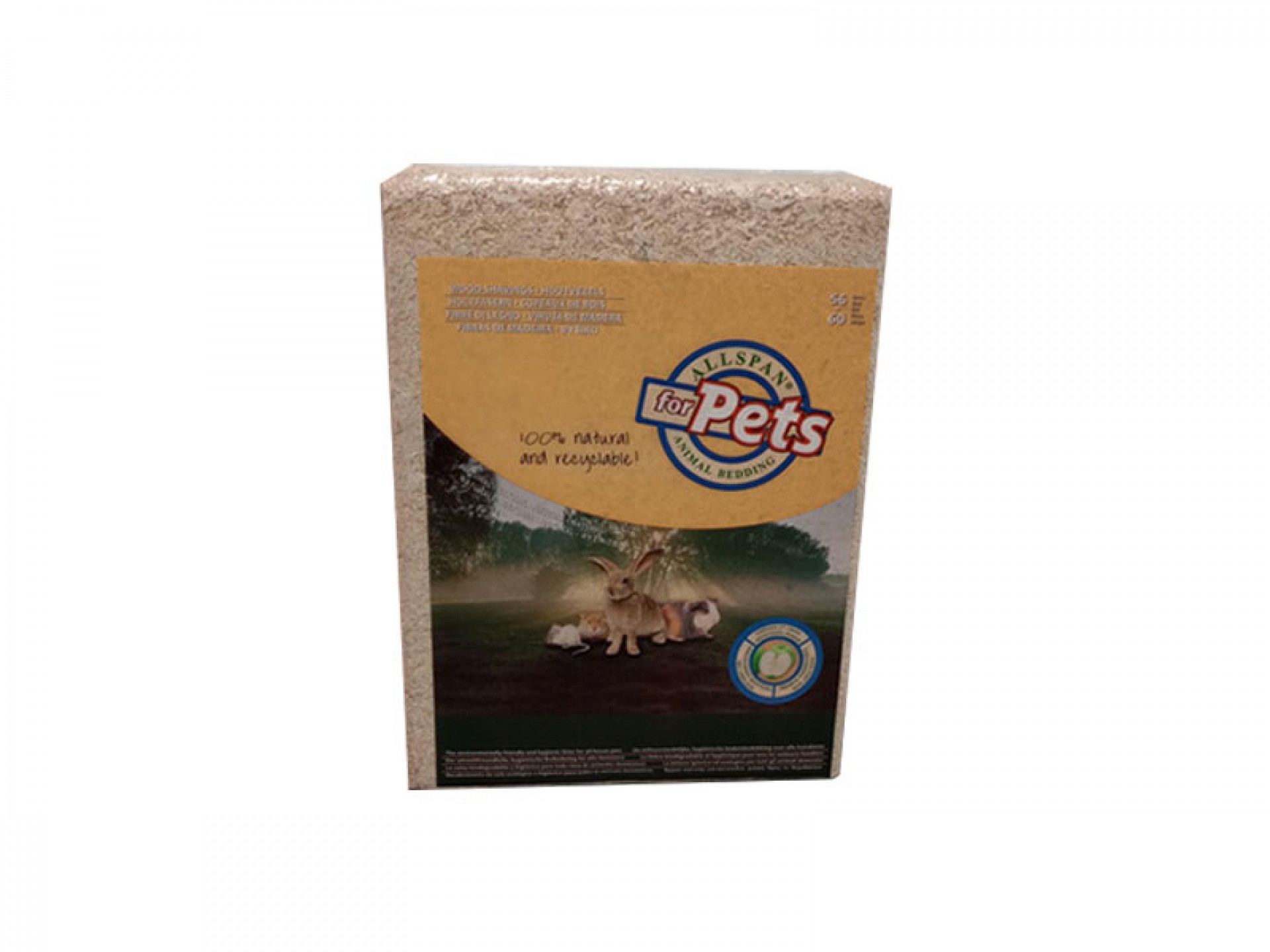 Aparas Maçã Para Roedores 3,6KG ALLSPAN