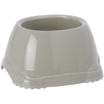 Comedouro Smarty Bowl Spaniel Cinza 600ML MODERNA