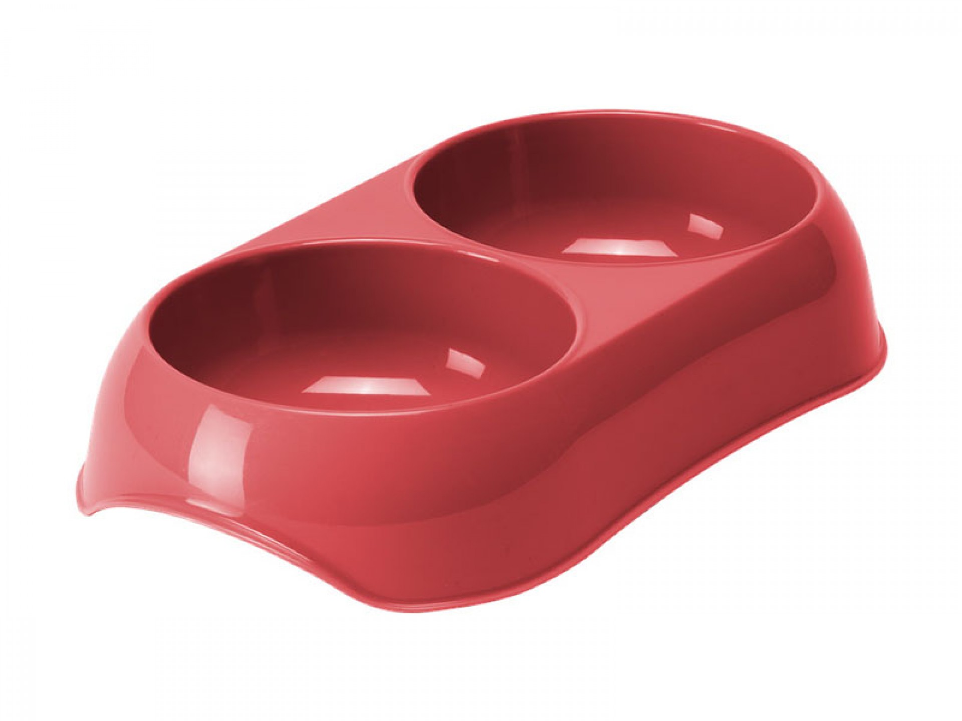 Comedouro Duplo Gusto Coral 200ML MODERNA