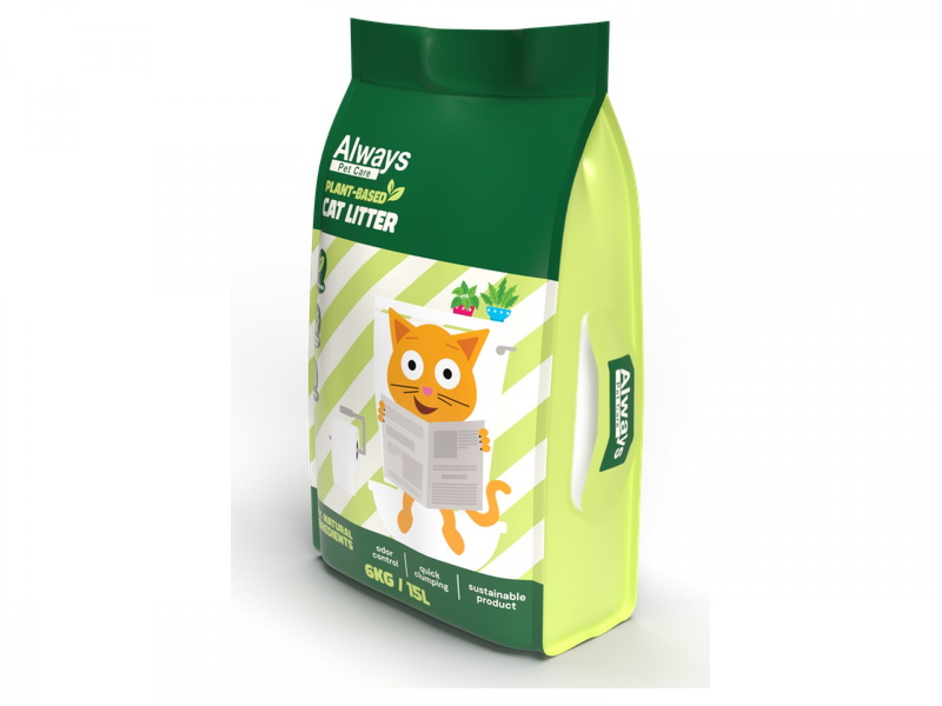 Areia Plant Based 6Kg ALWAYS