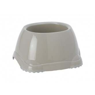 Comedouro Smarty Bowl Spaniel Cinza 600ML MODERNA