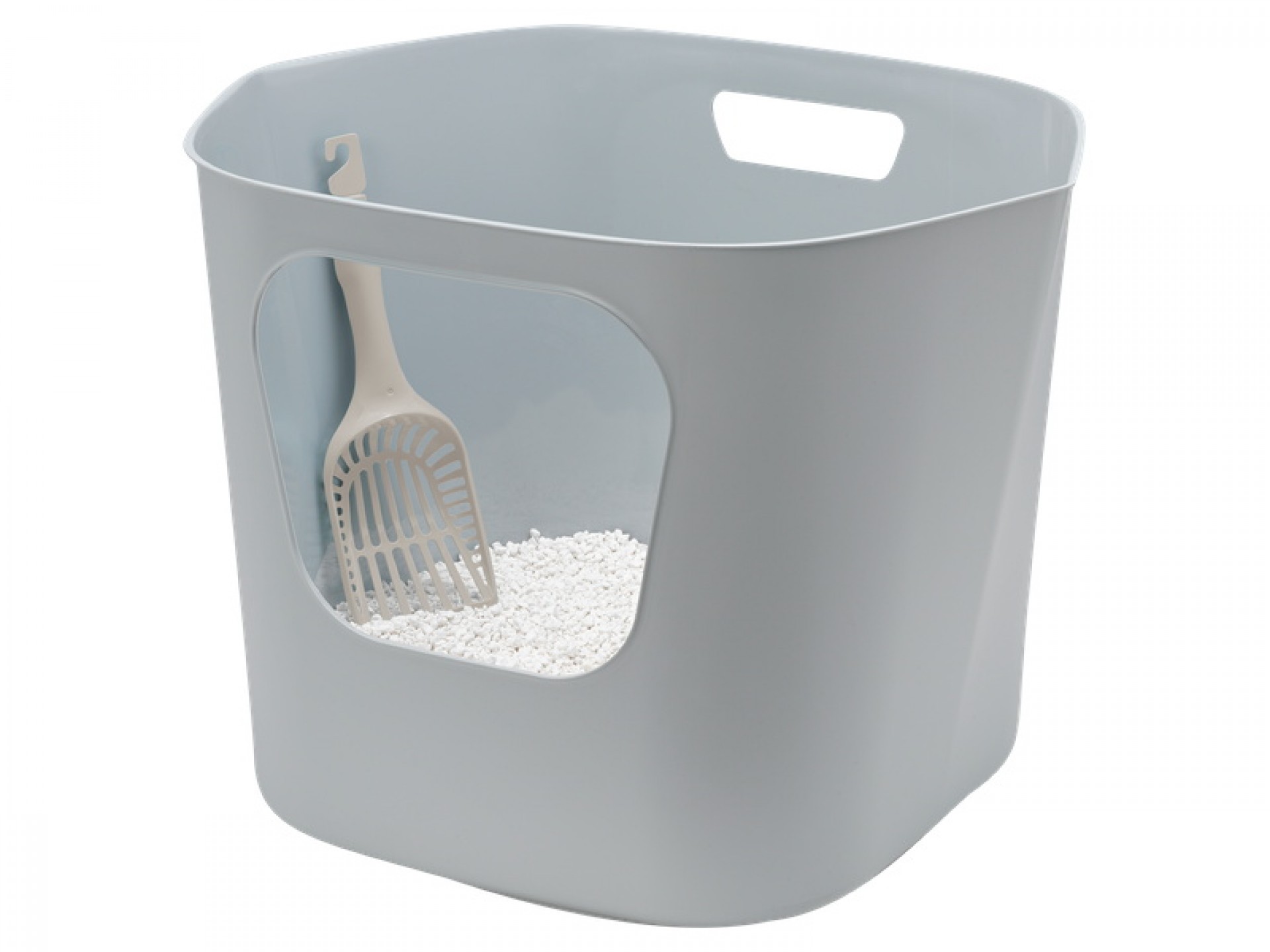 Wc Gato Caixa Areia Lotus Cinza MODERNA
