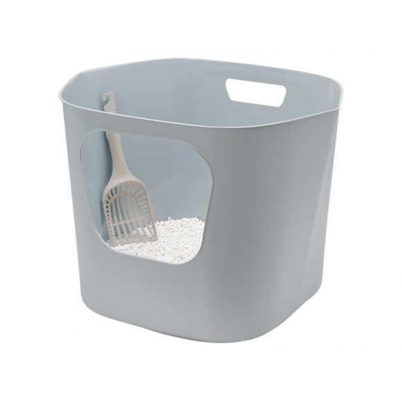 Wc Gato Caixa Areia Lotus Cinza MODERNA