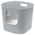 Wc Gato Caixa Areia Lotus Cinza MODERNA