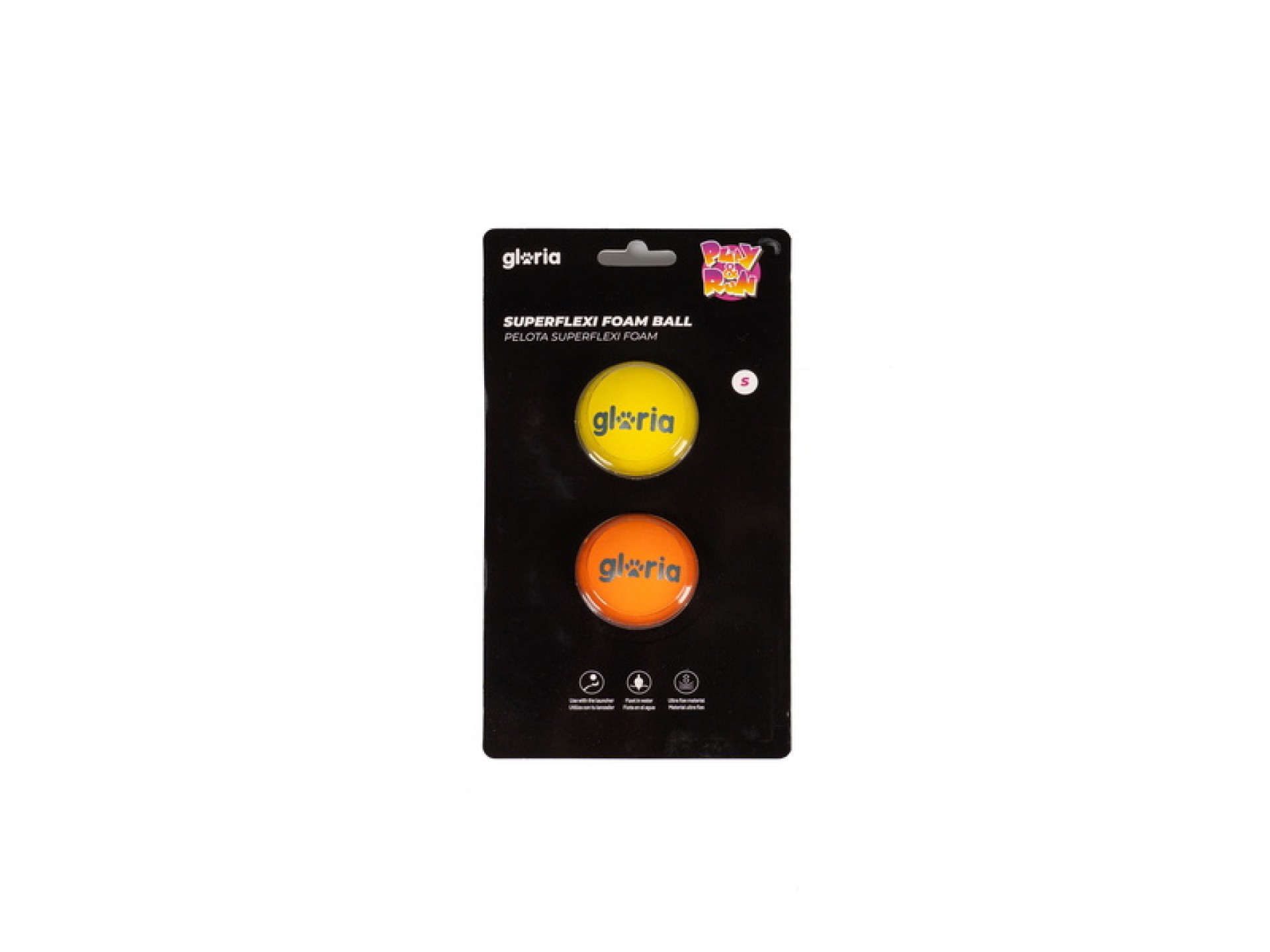 Brinquedo Bola Super Flexi Foam 4,5C M X2 PLAY&RUN