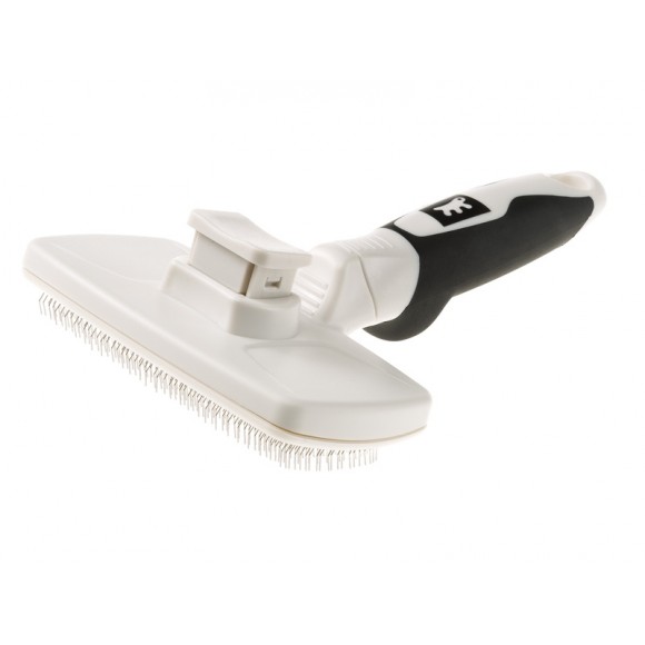 Cardadeira Para Cao Gro M Com Removedor De Pelo FERPLAST