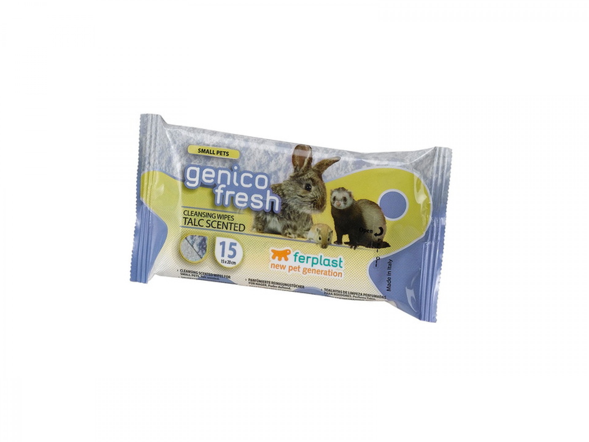 Toalhitas Talco Para Pequenos Mamiferos FERPLAST