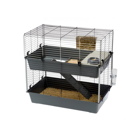 Gaiola Coelho Cobaia 100 Double Com Dois Pisos FERPLAST