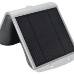 Alpique LED Solar De Parede Cinza Com Detector De Movimentos