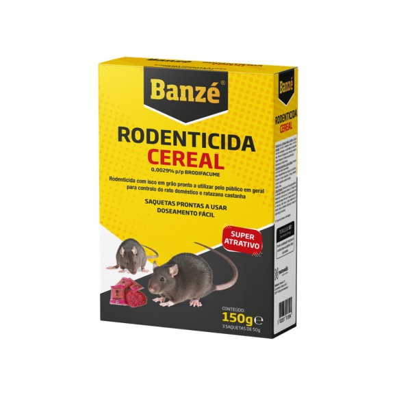 RATICIDA CEREAL BRODIFACUME 150 GR BANZ�